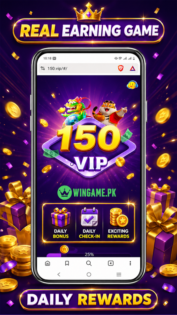 150 vip real game PKR 2026