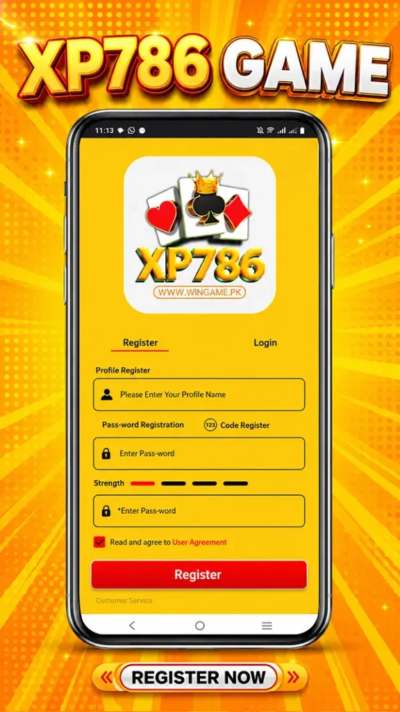 xp786 app register pkr login