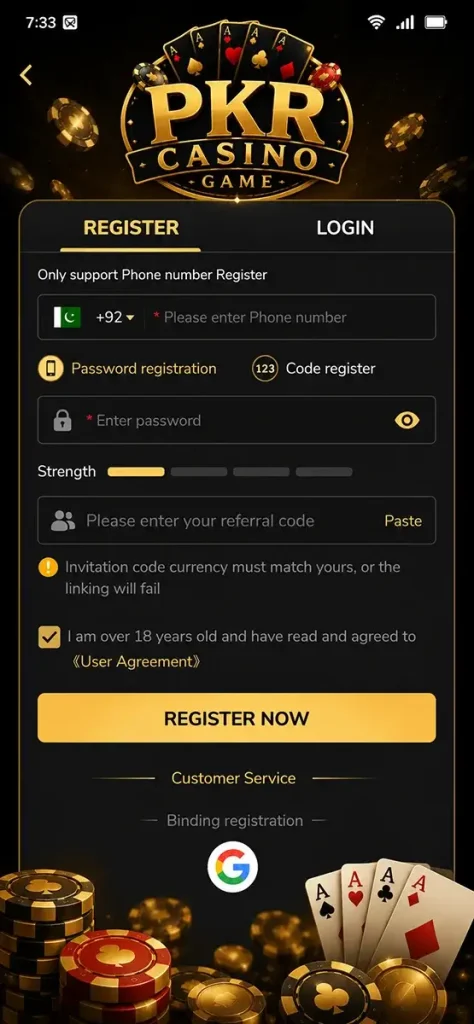 register-pkr-casino-game