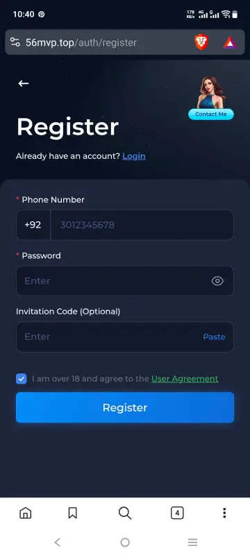 56MVP register