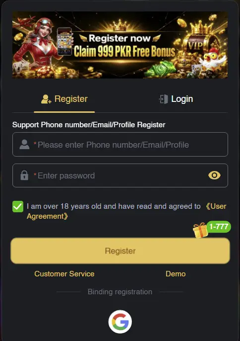 K77 Slot Register