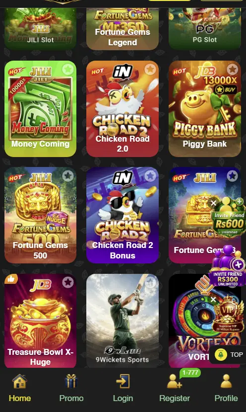Sk888 Games on the app
